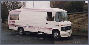 Example of a van conversion