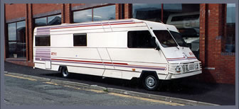 Twenty-nine foot A-class motorhome